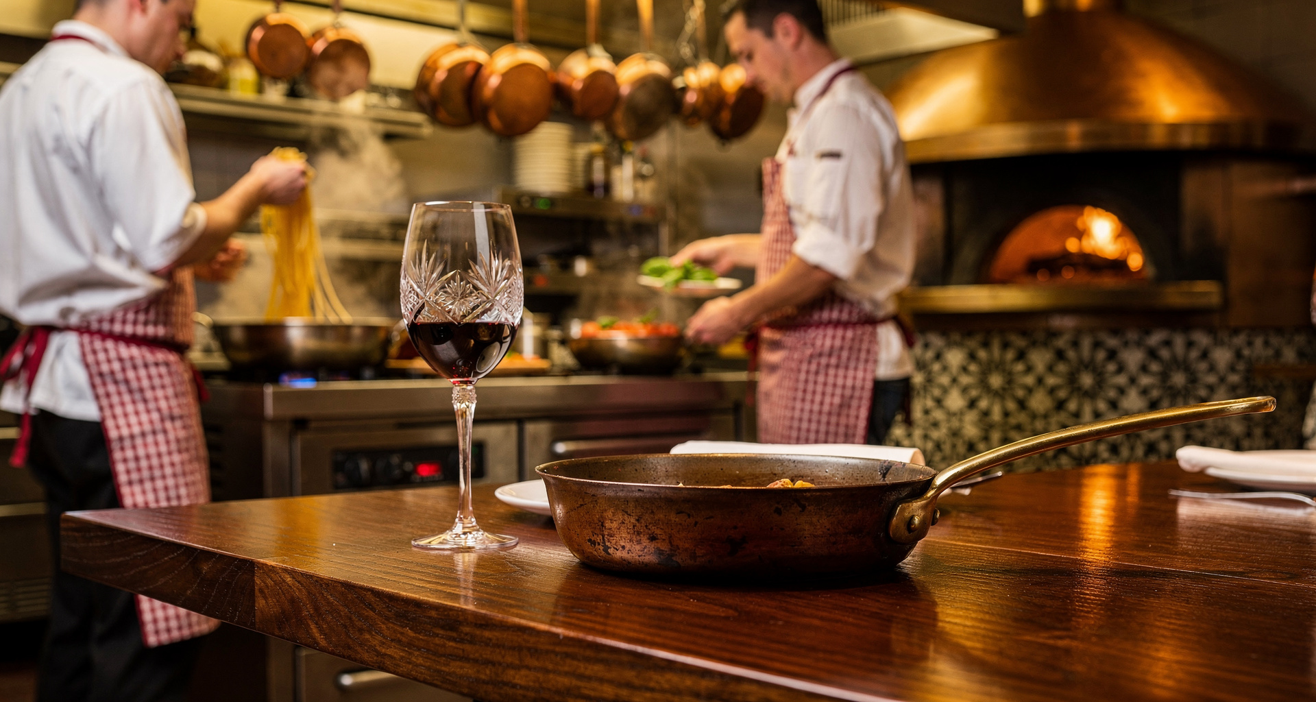 Chef Counter - Kitchen Counter at MISE restaurant